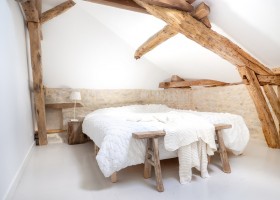 Bassiviere in de Lot-et-Garonne, Frankrijk slaapkamer 3 Brockbernd Fotografie Bassivière Barn Chic 30pluskids