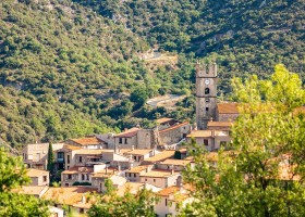 Canigou outdoor op camping Le Rotja in de Pyrenees-Orientales, Frankrijk uitzicht marqiasanes Canigou Outdoor op Camping Le Rotja 30pluskids