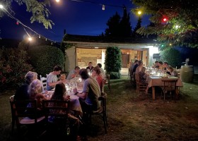 Domaine de la Bade in de Aude, Zuid-Frankrijk table d'hotes Domaine de la Bade 30pluskids