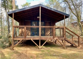 Camping Le Pech Charmant in de Dordogne, Frankrijk safaritent 2 Camping Le Pech Charmant 30pluskids