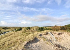 Dicht bij zee op Terschelling Waddeneilanden Friesland Nederland duinen Dicht bij zee Duinvilla De Reddingboot 30pluskids