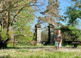 Domaine Bessiere in de Lot-et-Garonne, Frankrijk kindje Domaine Bessière 30pluskids