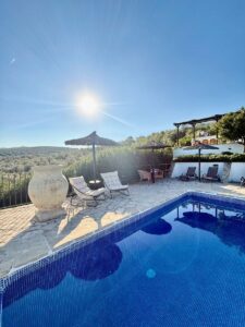 Zwembad van Casa Rural El Olivar in Andalusie