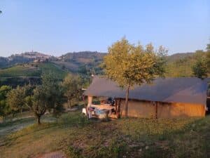 Safaritent van Greencamp met uitzicht. Ideaal voor gezinnen.