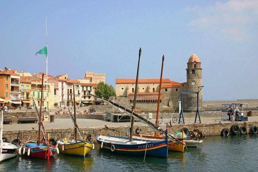 collioure in de languedoc rousillon frankrijk - 30pluskids
