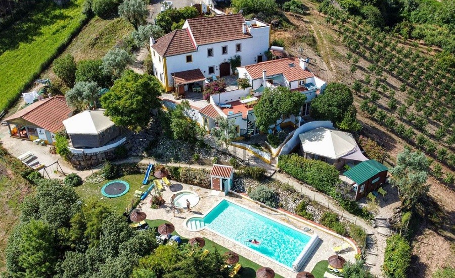 quinta laranja aan de zilverkust in portugal luchtfoto 7 - 30pluskids