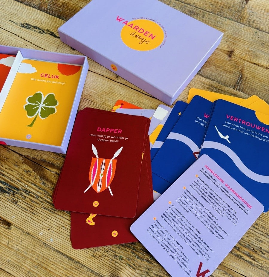 waardendoosje meerdere kaarten - 30pluskids