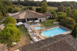 peuterbad en zwembad bij Camping Fargogne in Zuid-Frankrijk