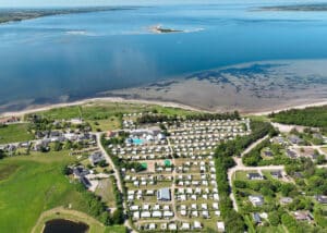 Hvalpsund Familie Camping aan de Limfjord in Denemarken