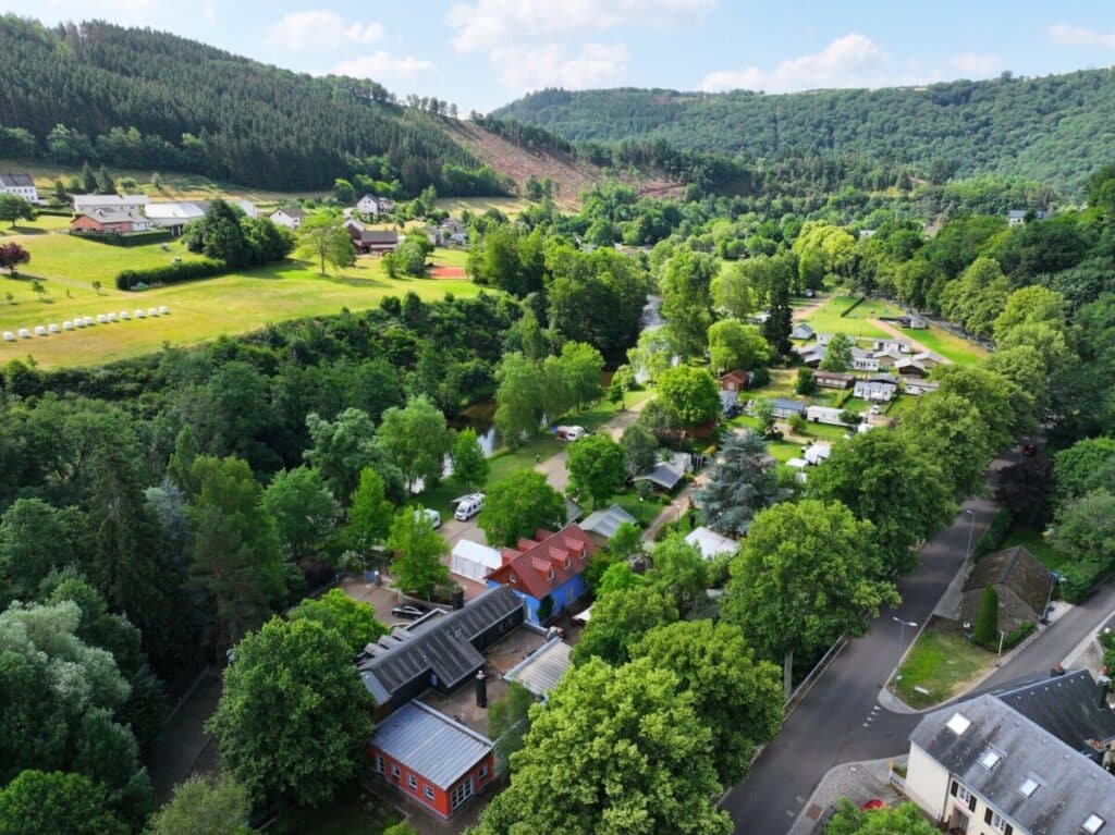Vodatent Camping Vallee de lOur in Luxemburg - 30pluskids