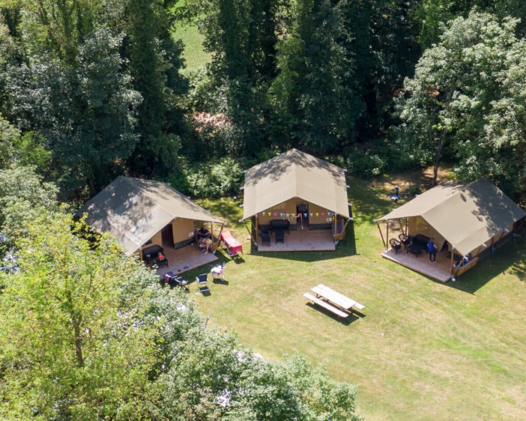 Vodatent recreatiepark de wrange in Nederland - 30pluskids
