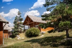 Gezinsvriendelijke accommodatie bij Huttopia Val Cenis in de Savoie Frankrijk
