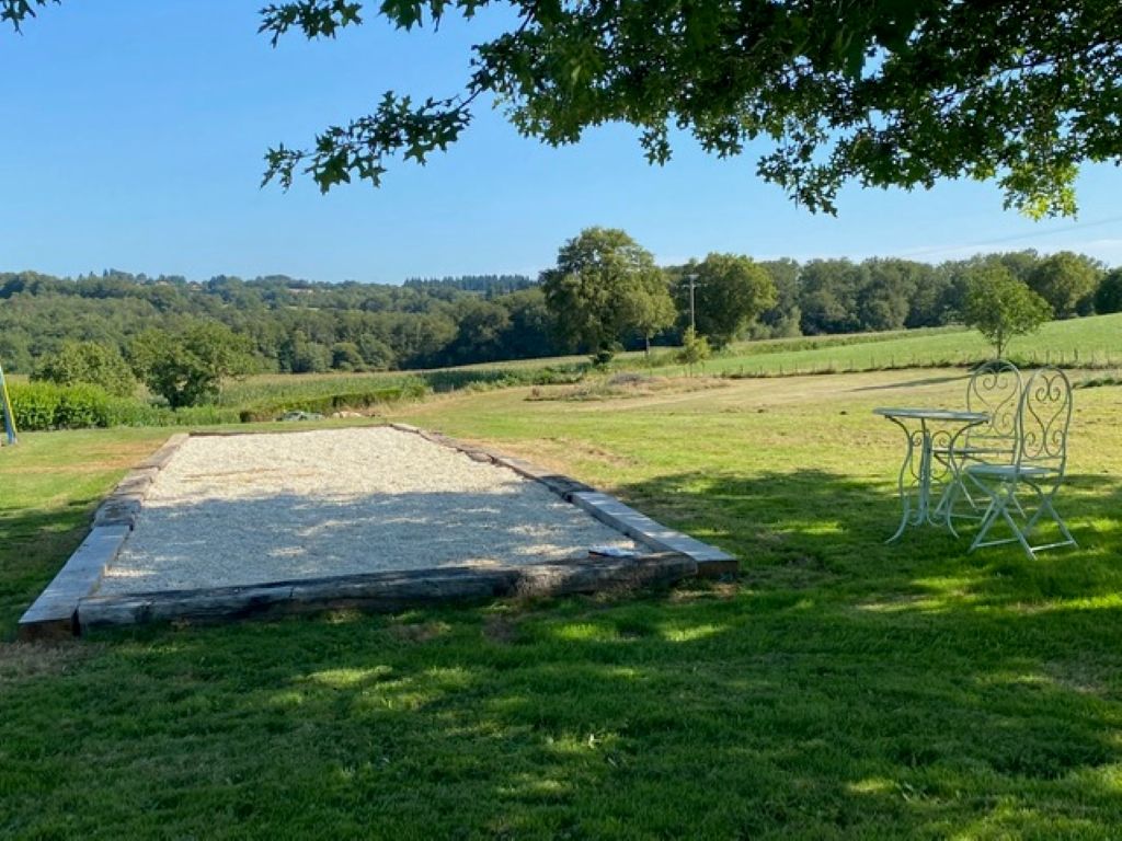 La saucisserie in de dordogne frankrijk jeu de boules